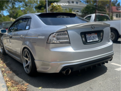 1 2007 Tl Acura Base Tein Coilovers Anovia Titan Brushed Apollo Silver