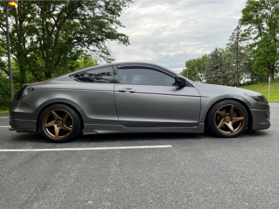 1 2009 Accord Honda Ex L Megan Racing Coilovers Anovia Kinetic Rodin Bronze