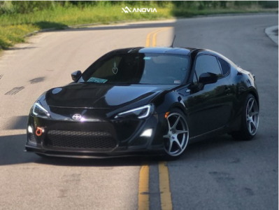 1 2013 Fr S Scion Base Tein Lowering Springs Anovia Titan Brushed Apollo Silver