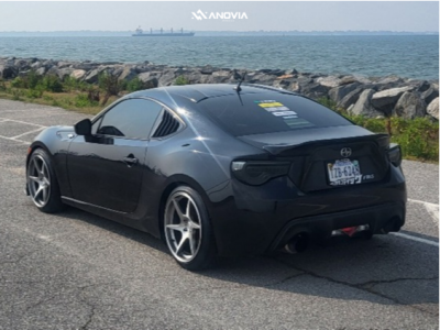 1 2013 Fr S Scion Base Tein Lowering Springs Anovia Titan Brushed Apollo Silver