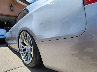 1 2015 A5 Quattro Audi Premium Air Lift Performance Air Suspension Anovia Elder Brushed Apollo Silver