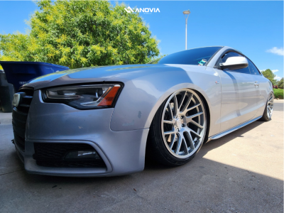 1 2015 A5 Quattro Audi Premium Air Lift Performance Air Suspension Anovia Elder Brushed Apollo Silver