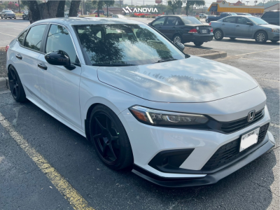 1 2022 Civic Honda Ex Silvers Coilovers Anovia Titan Raven Black