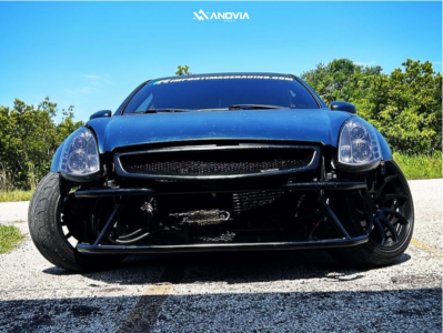 1 2006 G35 Infiniti Base Truhart Coilovers Anovia Night Raven Black