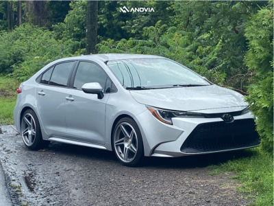 2021 Toyota Corolla - 18x9.5 35mm - Anovia Carrier - Coilovers - 205/45R18