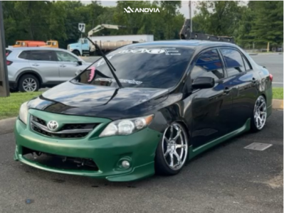 1 2012 Corolla Toyota S Truhart Coilovers Anovia Kano Chrome