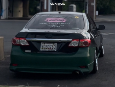 1 2012 Corolla Toyota S Truhart Coilovers Anovia Kano Chrome