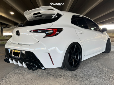 1 2023 Corolla Toyota Se Silvers Coilovers Anovia Titan Raven Black