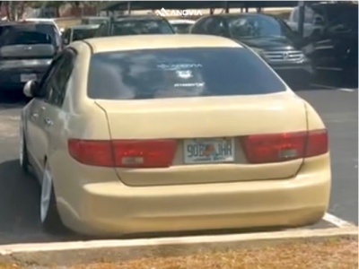 1 2005 Accord Honda Lx Truhart Coilovers Anovia Titan Dove White