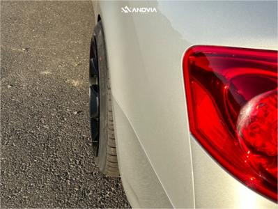 1 2010 G37 Infiniti Journey Megan Racing Lowering Springs Anovia Night Raven Black