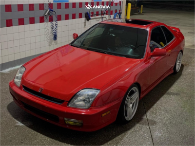 2000 Honda Prelude - 17x8 35mm - Anovia Treble - Coilovers - 205/40R17