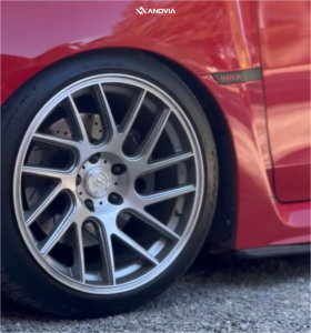 1 2018 Wrx Subaru Limited Godspeed Project Coilovers Anovia Elder Brushed Apollo Silver