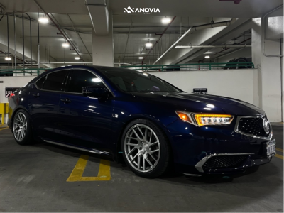 1 2018 Tlx Acura Sh Awd Bc Racing Coilovers Anovia Elder Brushed Apollo Silver