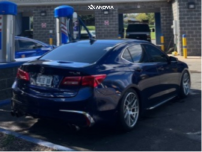 1 2018 Tlx Acura Sh Awd Bc Racing Coilovers Anovia Elder Brushed Apollo Silver