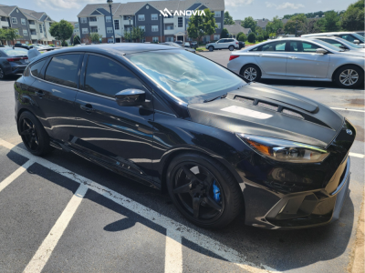 2017 Ford Focus - 18x9.5 38mm - Anovia Kinetic - Stock Suspension - 255/35R18
