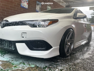 1 2017 Corolla Im Toyota Base Bc Racing Coilovers Anovia Carrier Brushed Apollo Silver