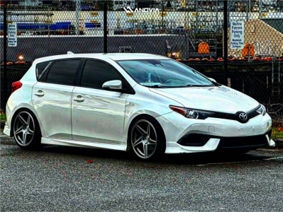 1 2017 Corolla Im Toyota Base Bc Racing Coilovers Anovia Carrier Brushed Apollo Silver