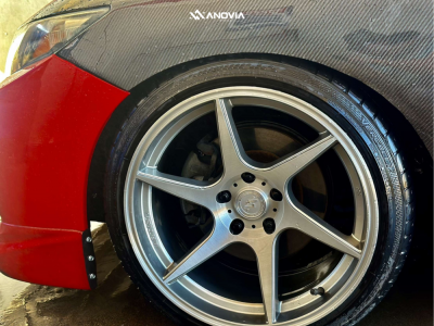 1 2013 Civic Honda Si D2 Racing Air Suspension Anovia Titan Brushed Apollo Silver