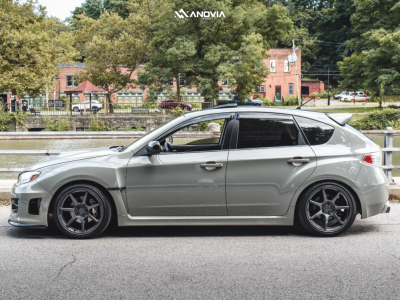1 2014 Impreza Subaru Wrx Premium Rev9 Hyperstreet Ii Coilovers Anovia Kano Gunmetal Grey