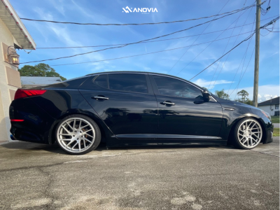 1 2015 Optima Kia Ex St Coilovers Anovia Titan Brushed Apollo Silver