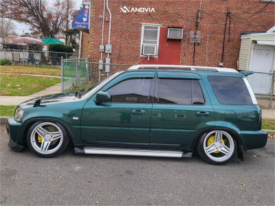 1 1998 Cr V Honda Ex Air Lift Performance Air Suspension Anovia Treble Painted Silver