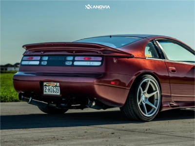 1 1994 300zx Nissan Base Megan Racing Coilovers Anovia Titan Brushed Apollo Silver