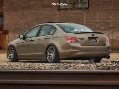 1 2009 Accord Honda Ex L Truhart Coilovers Anovia Elder Brushed Apollo Silver