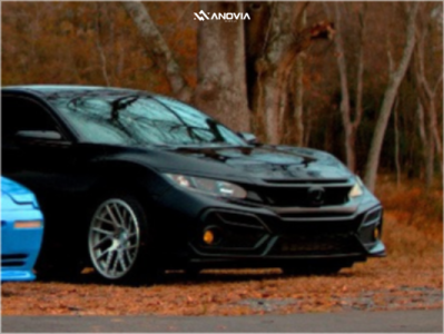 1 2021 Civic Honda Sport Bc Racing Coilovers Anovia Elder Brushed Apollo Silver