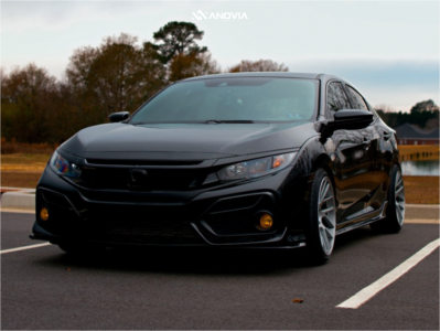 1 2021 Civic Honda Sport Bc Racing Coilovers Anovia Elder Brushed Apollo Silver