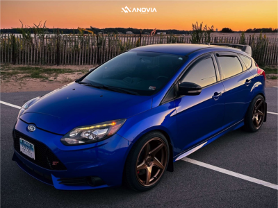 1 2014 Focus Ford St Raceland Coilovers Anovia Kinetic Rodin Bronze