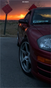 1 2000 Eclipse Mitsubishi Gt Rev9 Coilovers Anovia Titan Brushed Apollo Silver