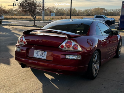 1 2000 Eclipse Mitsubishi Gt Rev9 Coilovers Anovia Titan Brushed Apollo Silver