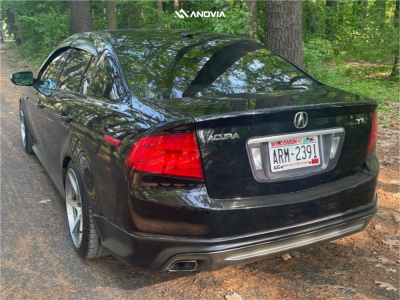 1 2006 Tl Acura Base Truhart Coilovers Anovia Titan Brushed Apollo Silver