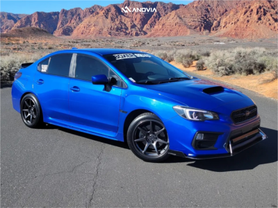 2021 Subaru WRX - 18x9.5 35mm - Anovia Kano - Stock Suspension - 265/35R18