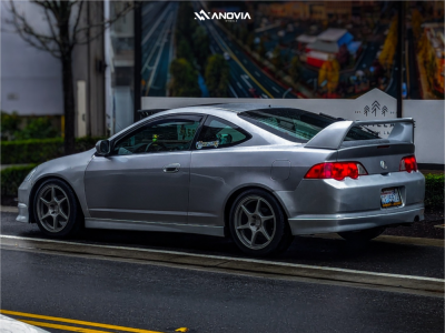 1 2002 Rsx Acura Base Tein Coilovers Anovia Titan Brushed Apollo Silver