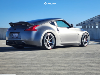 1 2009 370z Nissan Base Bc Racing Air Suspension Anovia Titan Brushed Apollo Silver