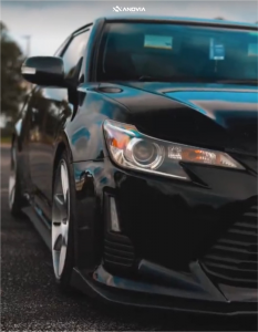 1 2016 Tc Scion Base Tein Coilovers Anovia Titan Brushed Apollo Silver