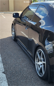 1 2016 Tc Scion Base Tein Coilovers Anovia Titan Brushed Apollo Silver