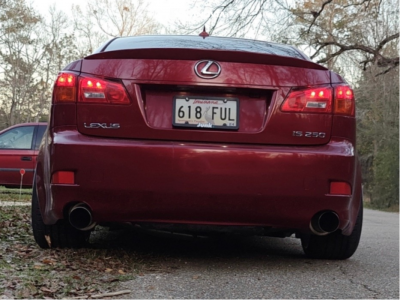 1 2008 Is250 Lexus Base Tein Coilovers Anovia Titan Brushed Apollo Silver