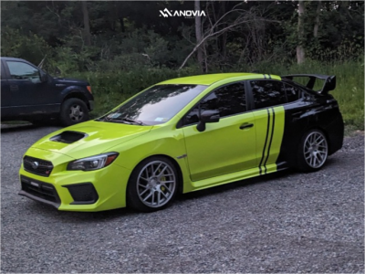 1 2019 Wrx Sti Subaru Base Factionfab Coilovers Anovia Elder Brushed Apollo Silver