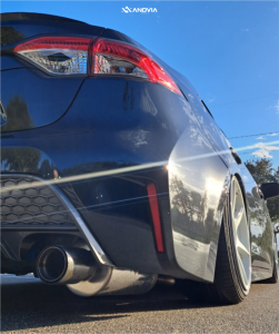 1 2020 Corolla Toyota Se Silvers Coilovers Anovia Titan Dove White