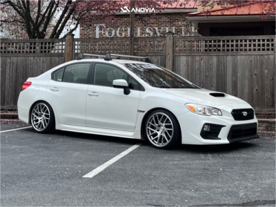 2018 Subaru WRX - 18x8.5 35mm - Anovia Elder - Coilovers - 215/35R18
