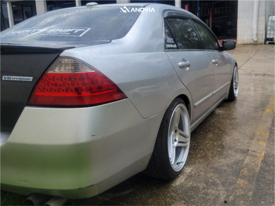 1 2006 Accord Honda Ex Rev9 Coilovers Anovia Treble Painted Silver