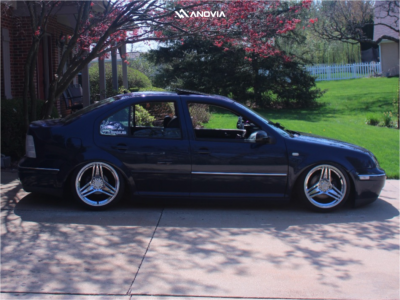 1 2004 Jetta Volkswagen Tdi Raceland Air Suspension Anovia Treble Chrome