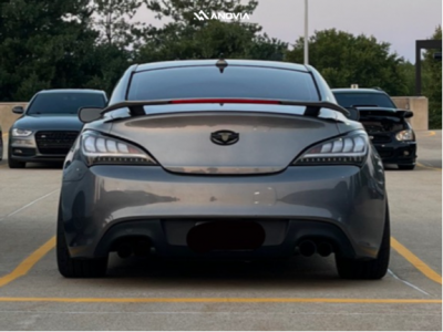 1 2010 Genesis Coupe Hyundai 20t Track Eibach Lowering Springs Anovia Elder Brushed Apollo Silver