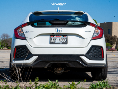 1 2018 Civic Honda Sport Stock Stock Anovia Highball Metallic Black