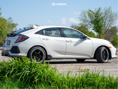 1 2018 Civic Honda Sport Stock Stock Anovia Highball Metallic Black