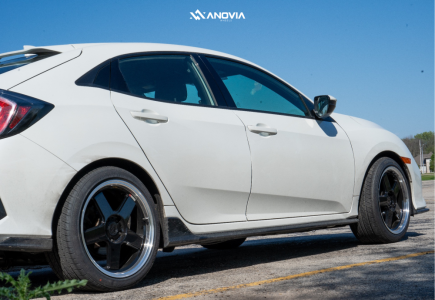 1 2018 Civic Honda Sport Stock Stock Anovia Highball Metallic Black