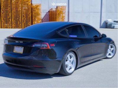 1 2018 3 Tesla Long Range Evolved Autosport Coilovers Anovia Highball Silver