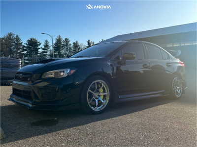 2020 Subaru WRX STI - 18x9.5 38mm - Anovia Kano - Stock Suspension - 265/35R18